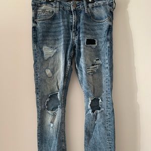 GUESS Ripped Skinny Jeans